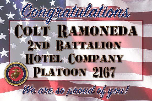 Military Banner 2x3