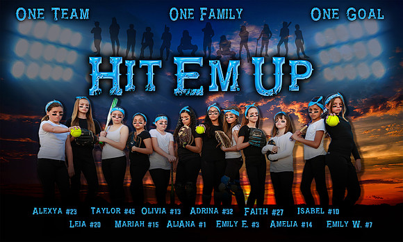 Custom Softball Banner 3x5